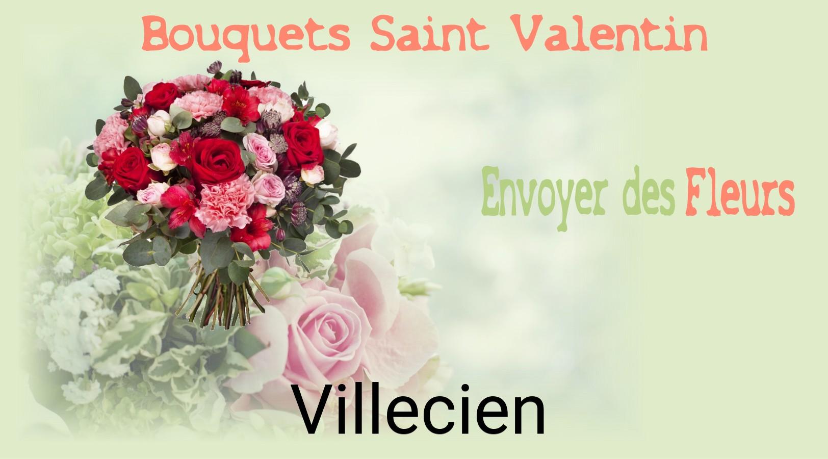 Roses de Saint-Valentin livrées à Villecien